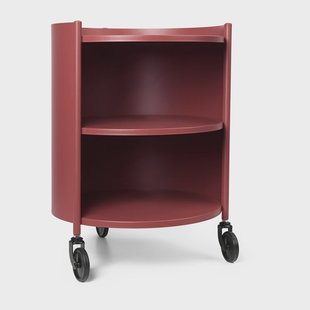 Ferm Living Eve bijzettafel Mahogany Red