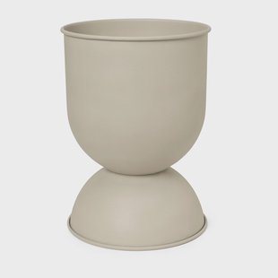 Ferm Living Hourglass pot groot Ø50 cm Cashmere