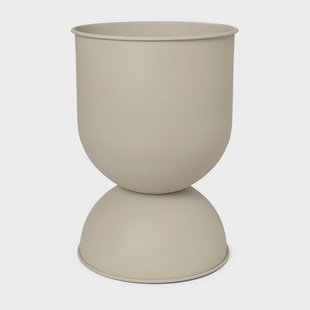 Ferm Living Hourglass pot medium Ø41 cm Cashmere