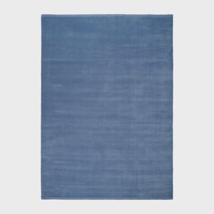 Linie Design Halo Cloud wollen vloerkleed Blue, 170x240 cm
