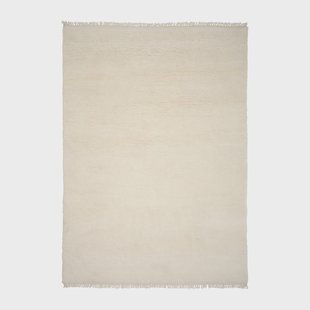 Linie Design Soft Savannah wollen vloerkleed White, 140x200 cm
