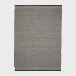 Linie Design Stratum Echo wollen vloerkleed Granite, 200x300 cm
