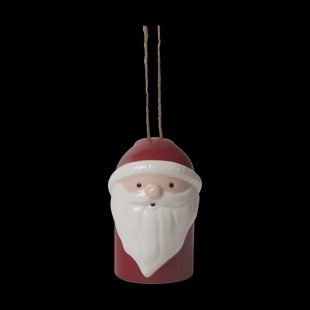 Pluto Design Kerstman kerstboomhanger Rood-wit