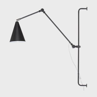 By Rydéns Yukon wandlamp lang Matzwart