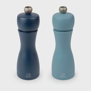 Peugeot Tahiti set Air zout- en pepermolen 15 cm Night & azur