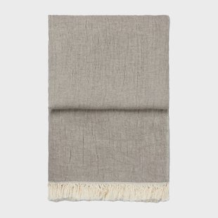 Elvang Denmark Lavender plaid 130x180 cm Brown