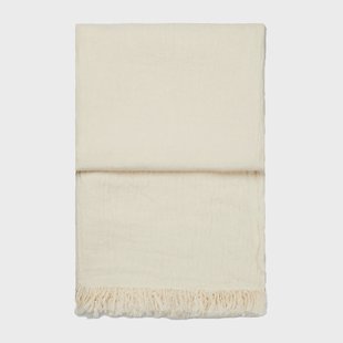 Elvang Denmark Lavender plaid 130x180 cm Ivory