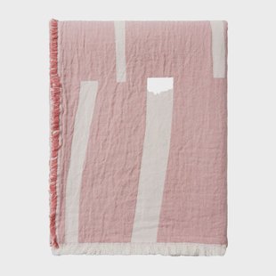 Elvang Denmark Lyme Grass plaid 130x180 cm Rose