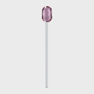 Muurla Muurla lattelepel glas 15,5 cm Pink-clear