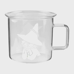 Muurla Moomin glazen mok transparant 35 cl Snufkin