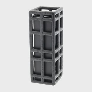 Villa Collection Lyng vaas 11x11x30 cm Black