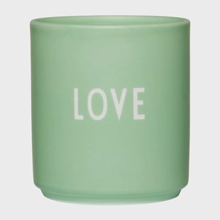 Design Letters Design Letters favoriete mok 25 cl Love-green bliss