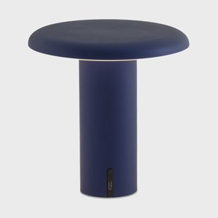Artemide Takku draagbare tafellamp 19 cm Geanodiseerd blauw