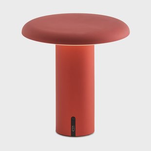 Artemide Takku draagbare tafellamp 19 cm Geanodiseerd rood