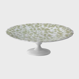 Wik & Walsøe Slåpeblom taartschotel Ø21 cm Groen