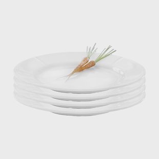 Rosendahl Grand Cru bord Ø23 cm 4-pack Wit