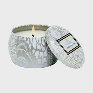 Voluspa Japonica Mini Tin geurkaars 25 uur Sparkling Cuvée