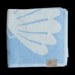 Fine Little Day Schelp badhanddoek 70x140 cm Blue