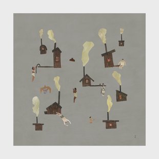 Fine Little Day Sauna poster 50x50 cm