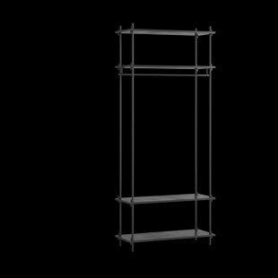 MOEBE Moebe shelving system s.200.1.F Zwart