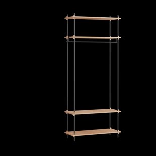 MOEBE Moebe shelving system s.200.1.F Eikenhout-zwart