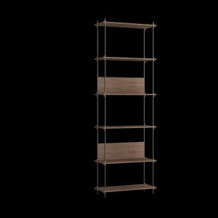 MOEBE Moebe shelving system s.255.1.A Gerookt eikenhout-zwart