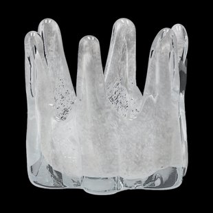 Olsson & Jensen Helix waxinelichtjeshouder Ø10,5 cm Lichtgrijs