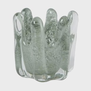 Olsson & Jensen Helix waxinelichtjeshouder Ø14 cm Mosgroen