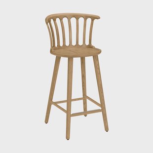 Hans K San Marco barstoel 63 cm Geolied eikenhout