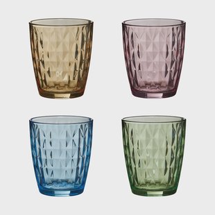 Aida Mosaic drinkglas 34 cl 4-pack Multi Aida Mosaic drinkglas 34 cl 4-pack Multi