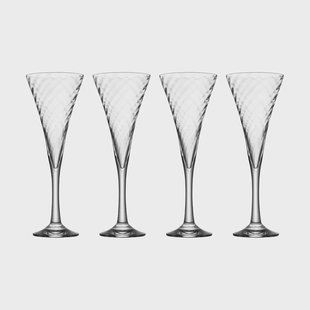 Orrefors Helena champagneglas 25 cl 4-pack Transparant