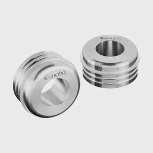 Orrefors Light switch kaarsenadapter 2-pack Aluminium