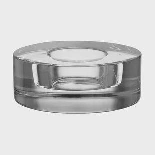 Orrefors Puck waxinelichtjeshouder 36 mm Transparant