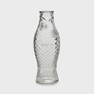 Serax Fish & Fish glazen fles 85 cl Transparent