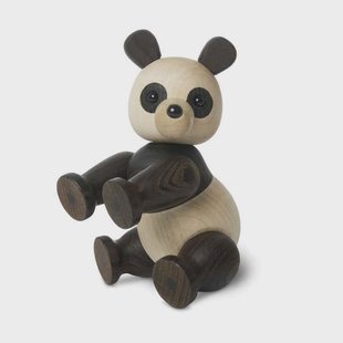 Spring Copenhagen Polly panda decoratie Esdoorn-essenhout