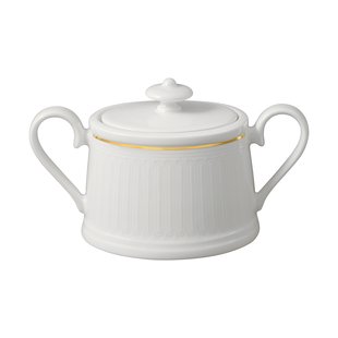 Villeroy & Boch Château Septfontaines suikerpot 15 cl Wit-goud