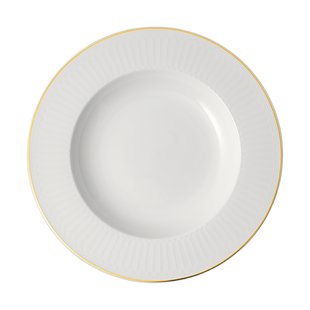 Villeroy & Boch Château Septfontaines diep bord Ø29x3,5 cm Wit-goud