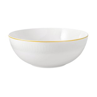 Villeroy & Boch Château Septfontaines saladeschaal Ø22,5 cm Wit-goud Villeroy & Boch Château Septfontaines saladeschaal Ø22,5 cm Wit-goud