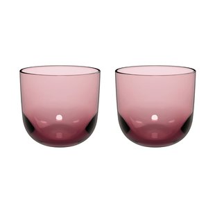 Villeroy & Boch Like waterglas 28 cl 2-pack Grape
