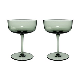 Villeroy & Boch Like champagneglas coupe 10 cl 2-pack Sage