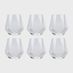 Vargen & Thor Hexa glas 30 cl 6-pack Transparant