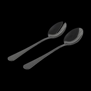 Vargen & Thor Frost saladebestek Onyx