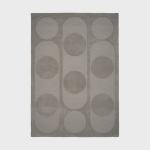 Linie Design Orb Alliance wollen vloerkleed Grey, 140x200 cm