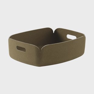 Muuto Restore dienblad Brown Green