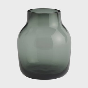 Muuto Silent vaas Ø11 cm Dark Green