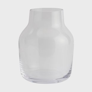 Muuto Silent vaas Ø15 cm Clear
