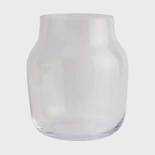 Muuto Silent vaas Ø20 cm Clear