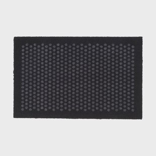 tica copenhagen Dot deurmat Black, 60x90 cm