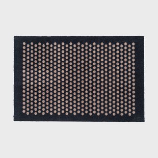 tica copenhagen Dot deurmat Black-sand, 60x90 cm