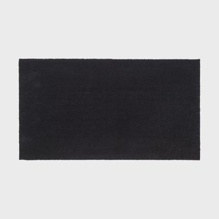 tica copenhagen Unicolor gangloper Black, 67x120 cm